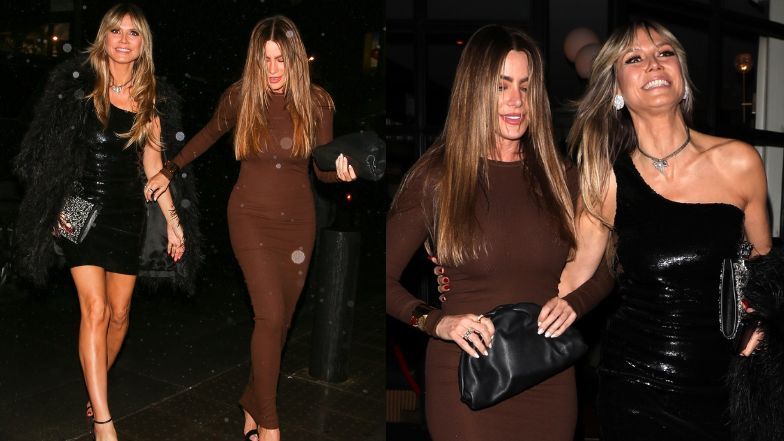 Sofia Vergara i Heidi Klum na kolacji