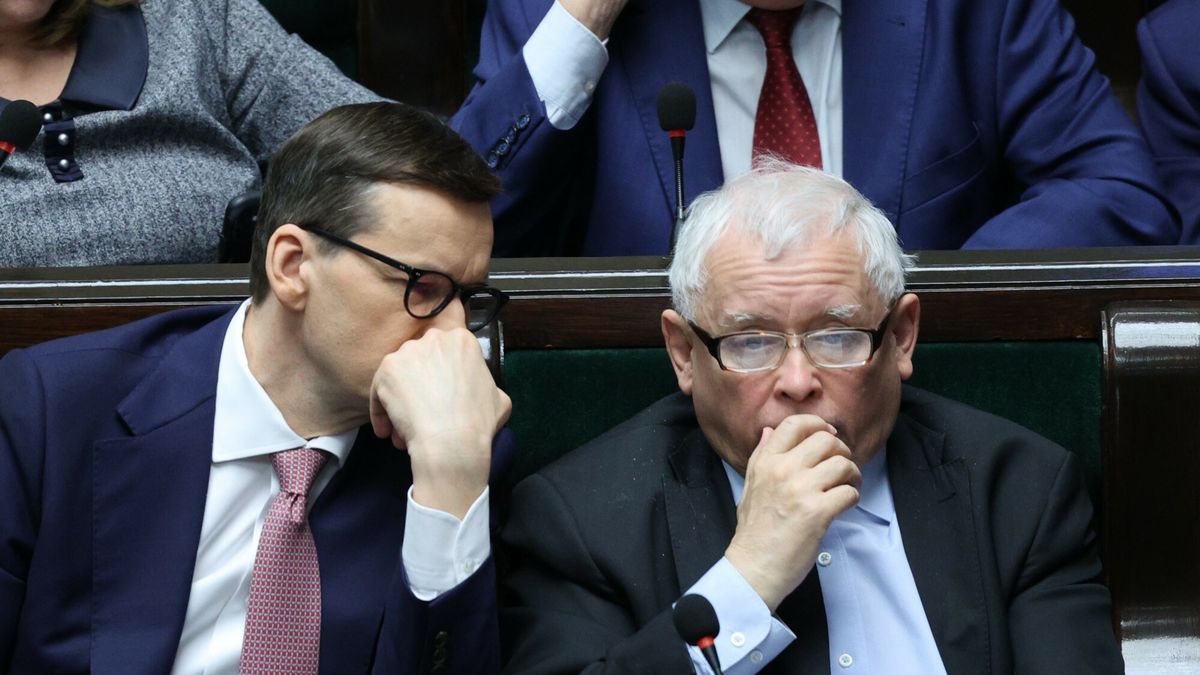 53. posiedzenie Sejmu IX kadencji
28.04.2022 Warszawa 53. posiedzenie Sejmu IX kadencji   Fot Jacek Dominski/REPORTER
n/z: Mateusz Morawiecki, Jaroslaw Kaczynski
JACEK DOMINSKI/REPORTER