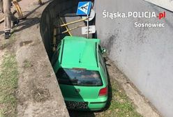 Wypadek w Sosnowcu. Wjechał na chodnik i potrącił 80-latkę. Był pijany