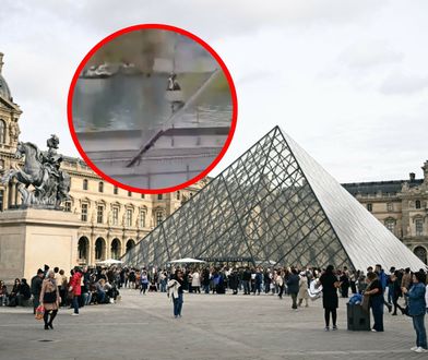 Nowe nagranie z kradzieży. Tak złodzieje uciekli z Luwru
