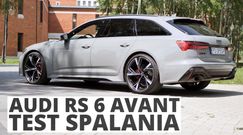 Audi RS 6 Avant 4.0 TFSI 600 KM (AT) - pomiar zużycia paliwa