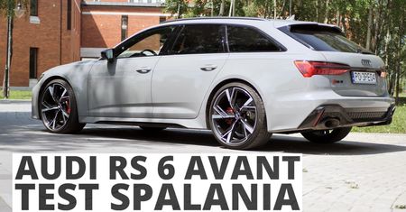 Audi RS 6 Avant 4.0 TFSI 600 KM (AT) - pomiar zużycia paliwa