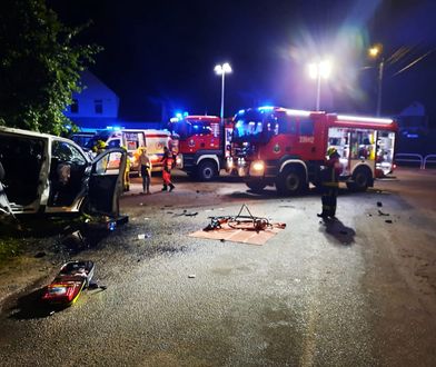 Tragiczne wypadki na Pomorzu. W Grabowskiej Hucie zginął kierowca