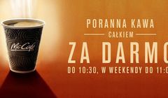 McDonald's po raz dziewiąty częstuje z rana darmową kawą