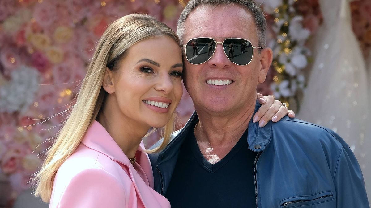 Izabela Janachowska z mężem