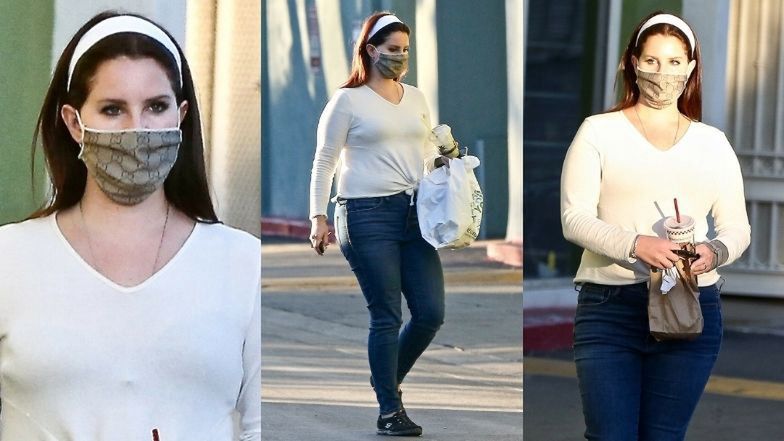 Lana del Rey odbiera jedzenie na wynos