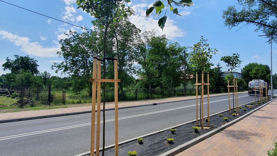 Śląskie. W Czechowicach-Dziedzicach kierowcy jeżdżą już po zmodernizowanej ulicy Prusa. 