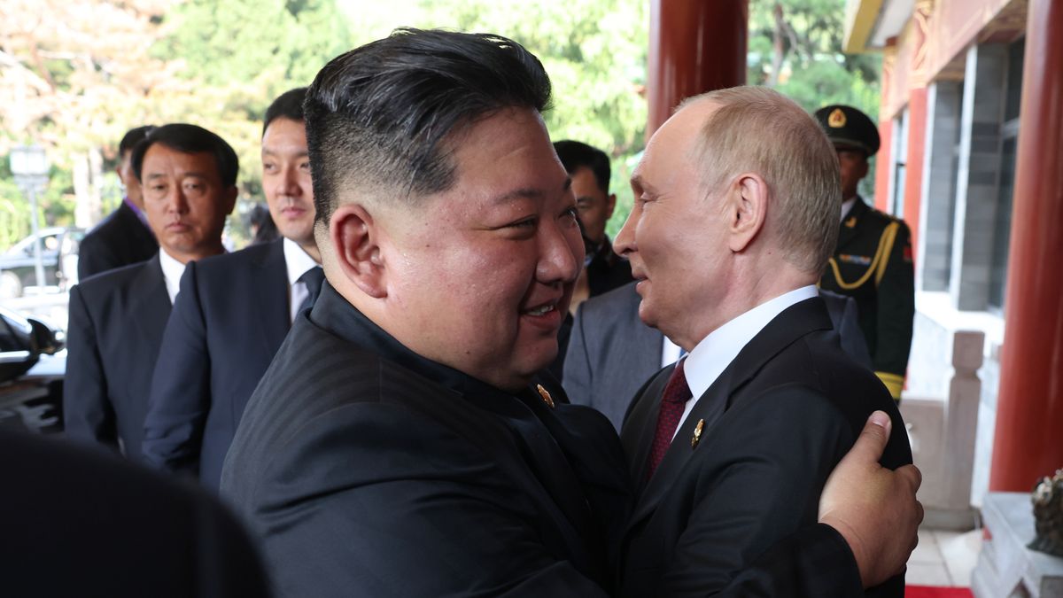 Kim Dzong Un, Władimir Putin