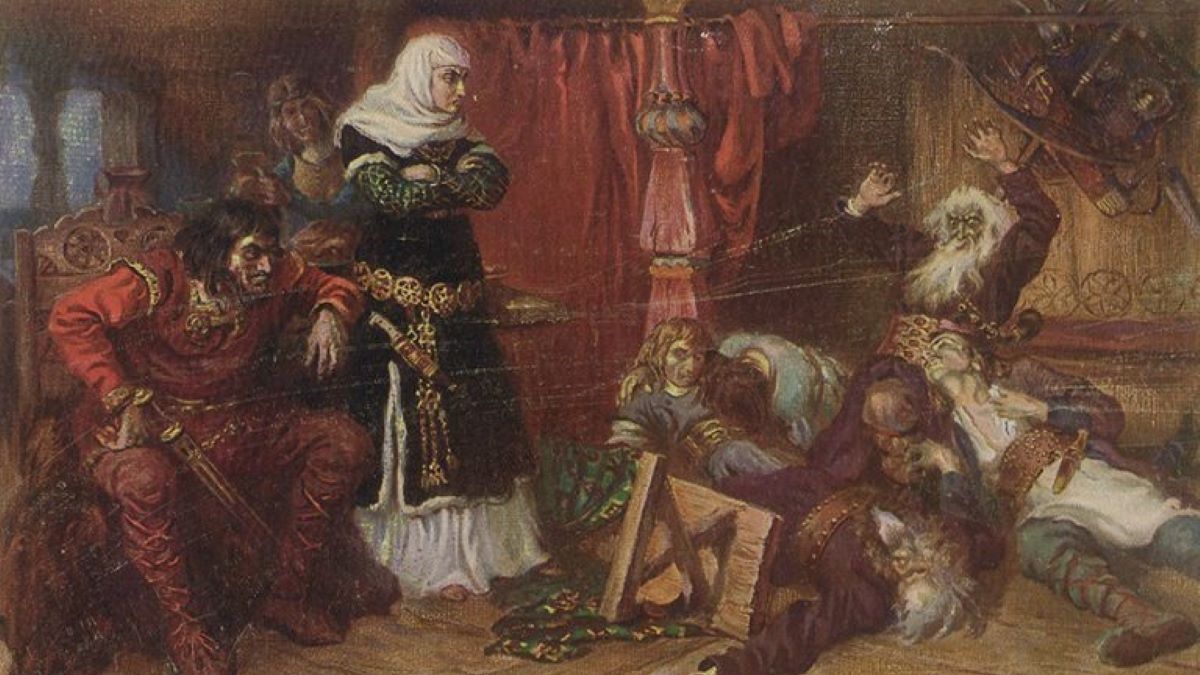 Ilustracja poglądowa. Obraz K. Górskiego