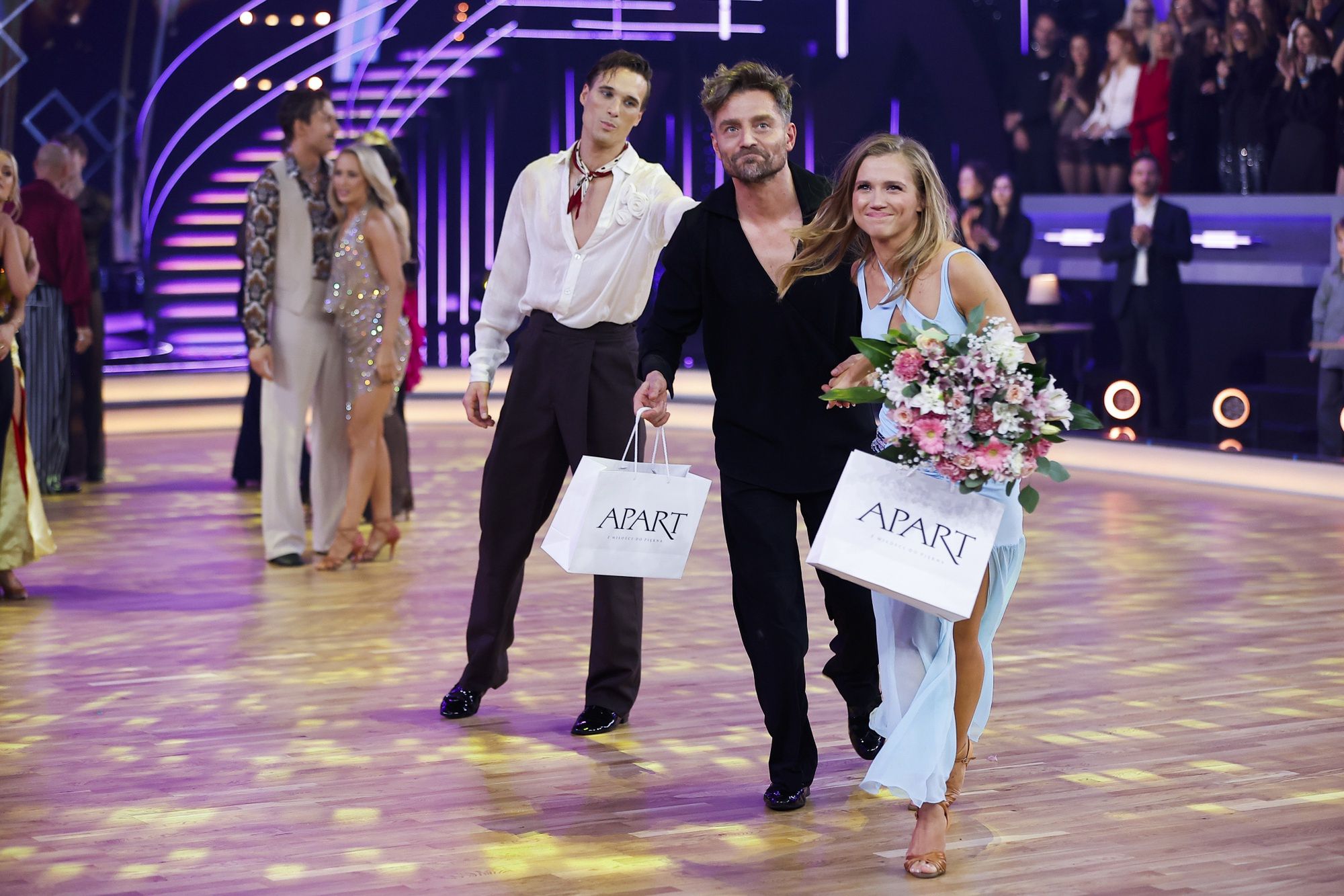 Agnieszka Kaczorowska i Marcin Rogacewicz