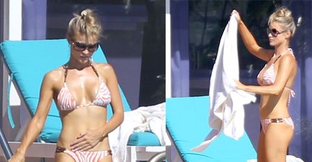 Krupa w bikini nad basenem! (ZDJĘCIA)