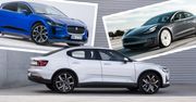 Elektryczna konkurencja robi się ciekawa. Porównujemy Teslę 3, Polestara 2 i Jaguara I-Pace