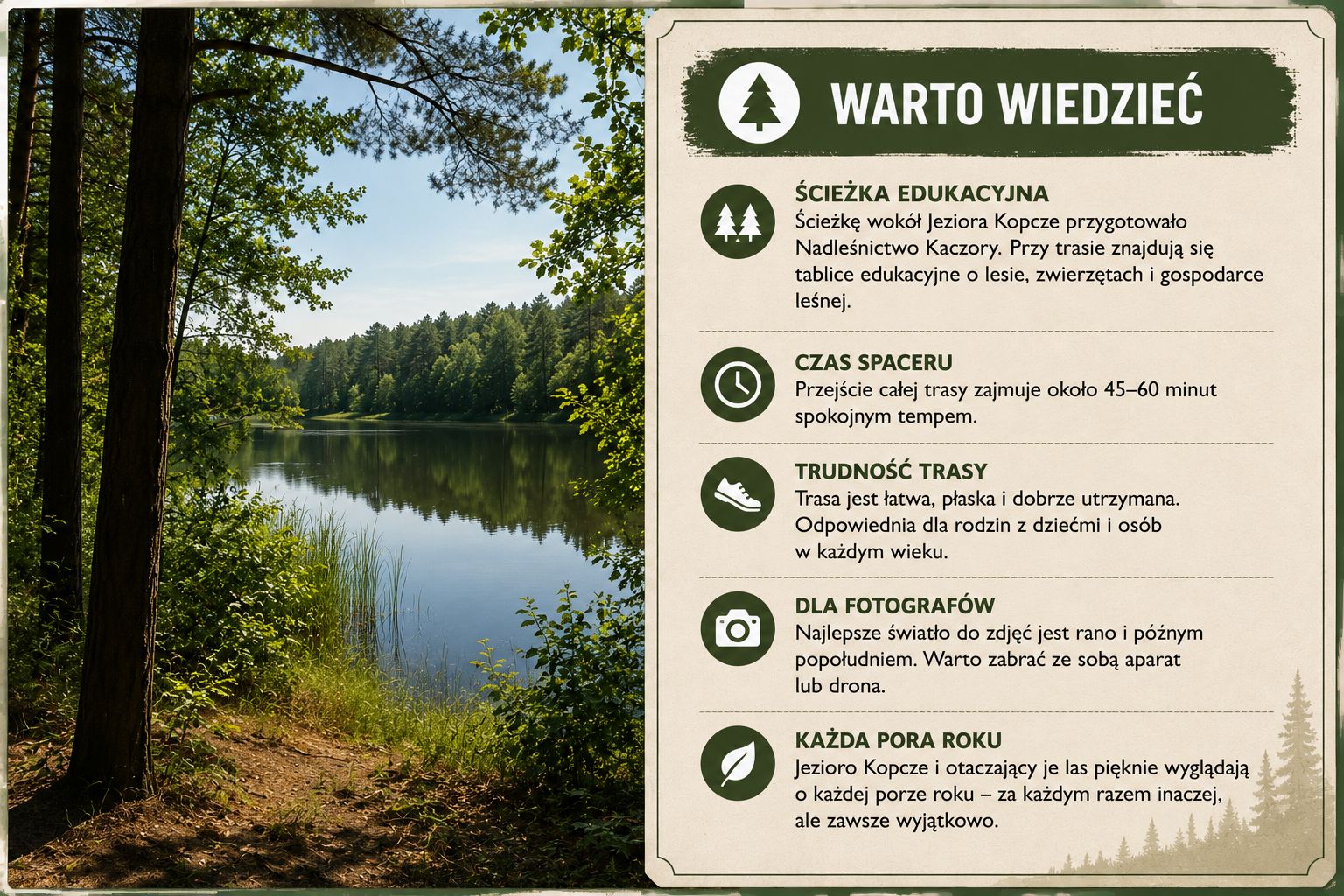 Warto Wiedzieć - Jezioro Kopcze