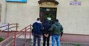 Czterech nastolatków zatrzymanych po zniszczeniu drzwi mieszkania w Połańcu