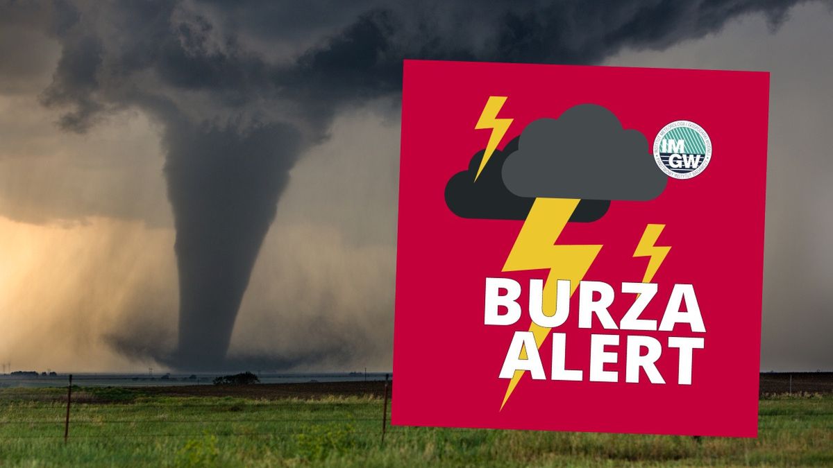 Prognoza na niedzielę. IMGW alarmuje. Możliwe nawet trąby powietrzne