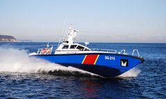 Pijany kapitan i oficerowie. Interwencja na morzu