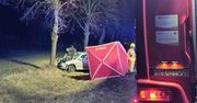 Topólka: Śmiertelny wypadek, auto uderzyło w drzewo