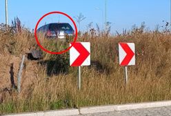 Leciał nad rondem przy S8. "To pomyłka, panie władzo"