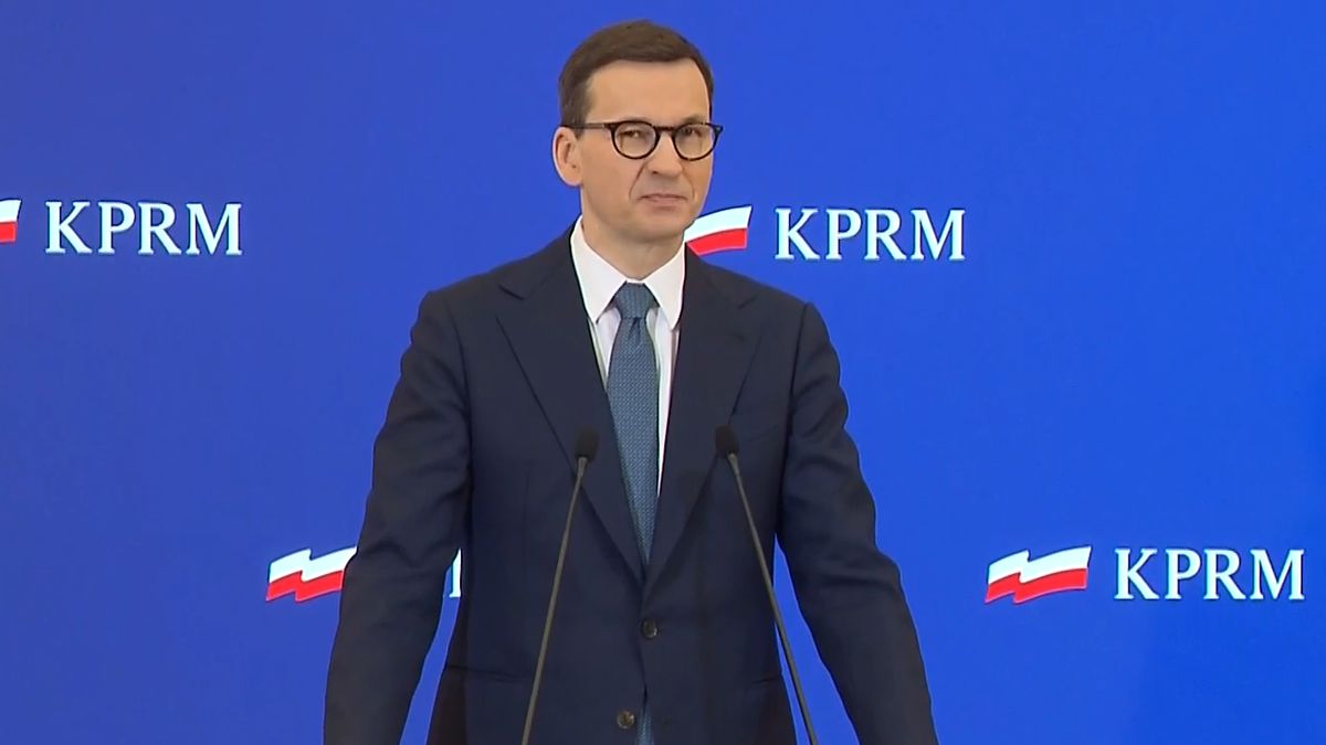 Premier Mateusz Morawiecki 