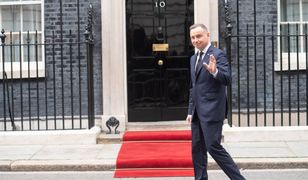Andrzej Duda na pogrzebie Elżbiety II. Zaprosił króla Karola III do Polski