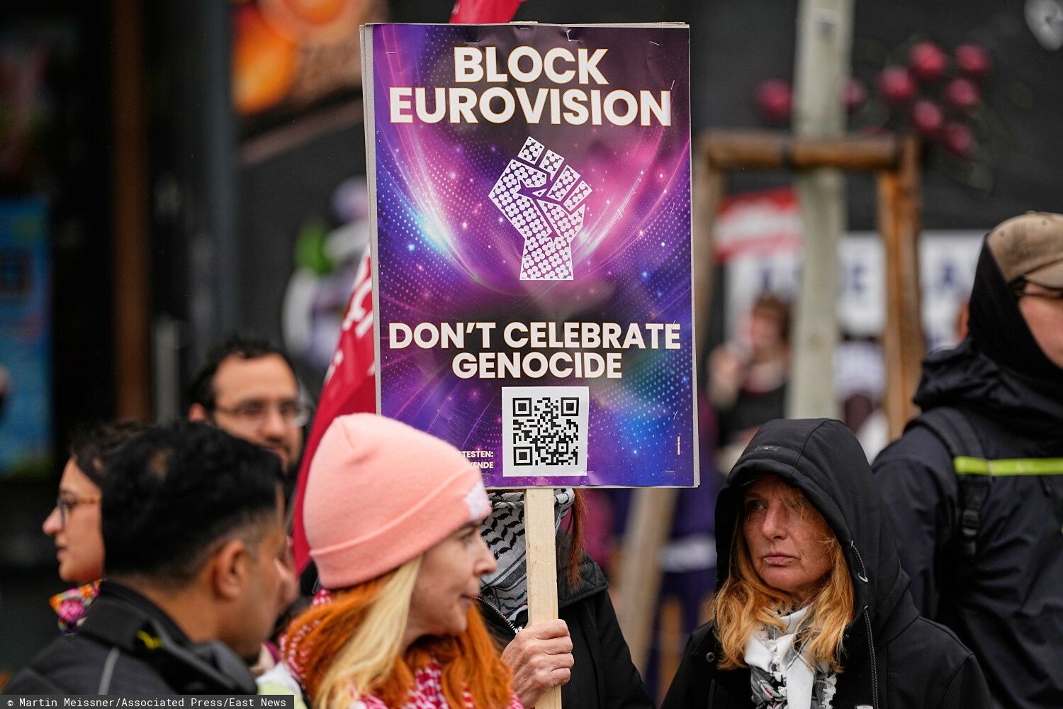 Propalestyńskie protesty przed Eurowizją 2026