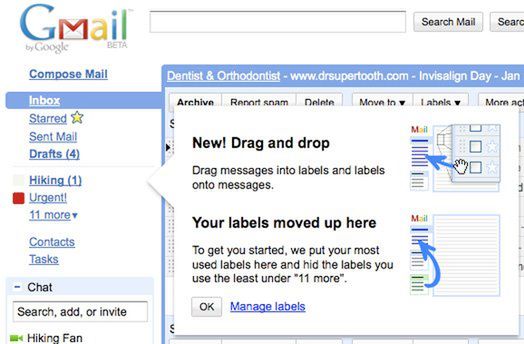 Gmail od dziś lepiej zorganizowany