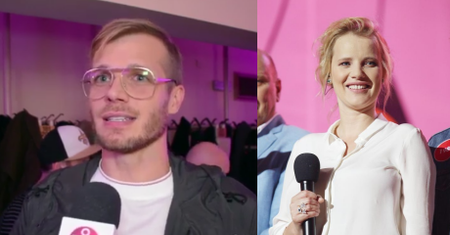 Ciachorowski w wielkich okularach ubolewa nad Kulig: "Bardzo żałuję, że Joasia nie dostała nominacji do Oscara"