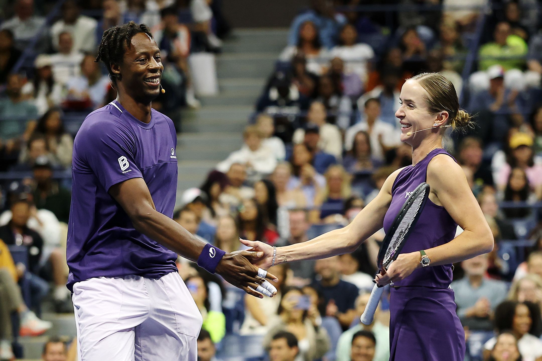 Elina Svitolina i Gael Monfils