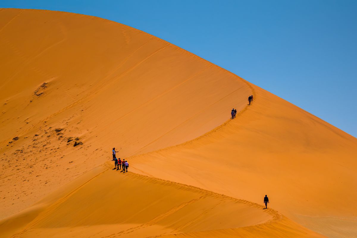 Big Daddy to najwyższa wydma w Namibii (zdjęcie ilustracyjne)