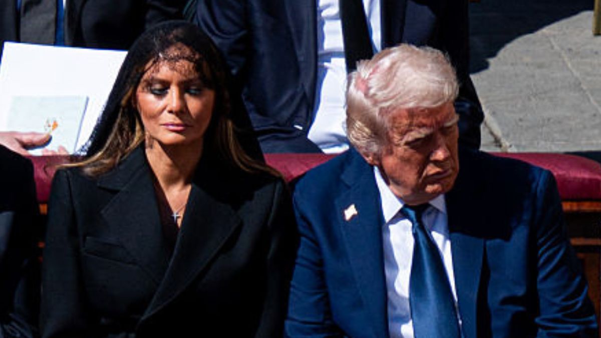 Melania Trump zabrała głos po powrocie z pogrzebu Franciszka