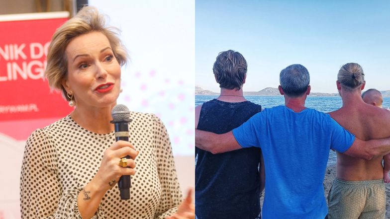 Paulina Smaszcz o relacji Macieja Kurzajewskiego z synami