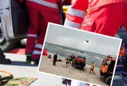 Tragedia w Rozewiu. Nie żyje ojciec, syn zaginął w Bałtyku