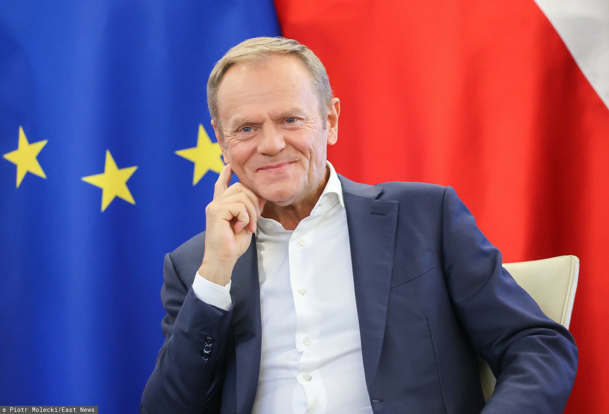 Donald Tusk pochwalił się zdjęciem z wnukami