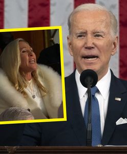 Nie wytrzymali. Krzyki w czasie wystąpienia Bidena