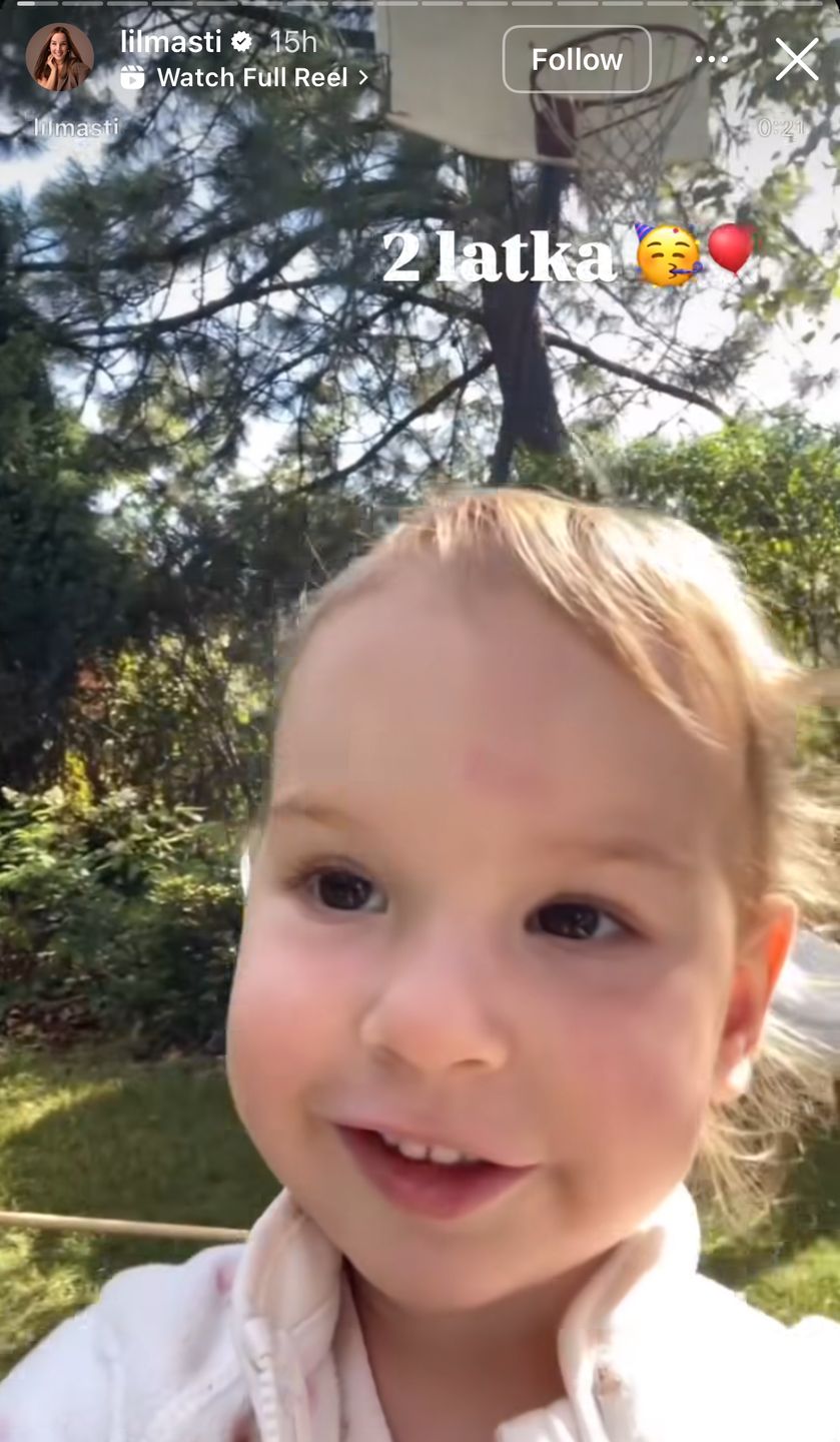 2. urodziny córki Lil Masti