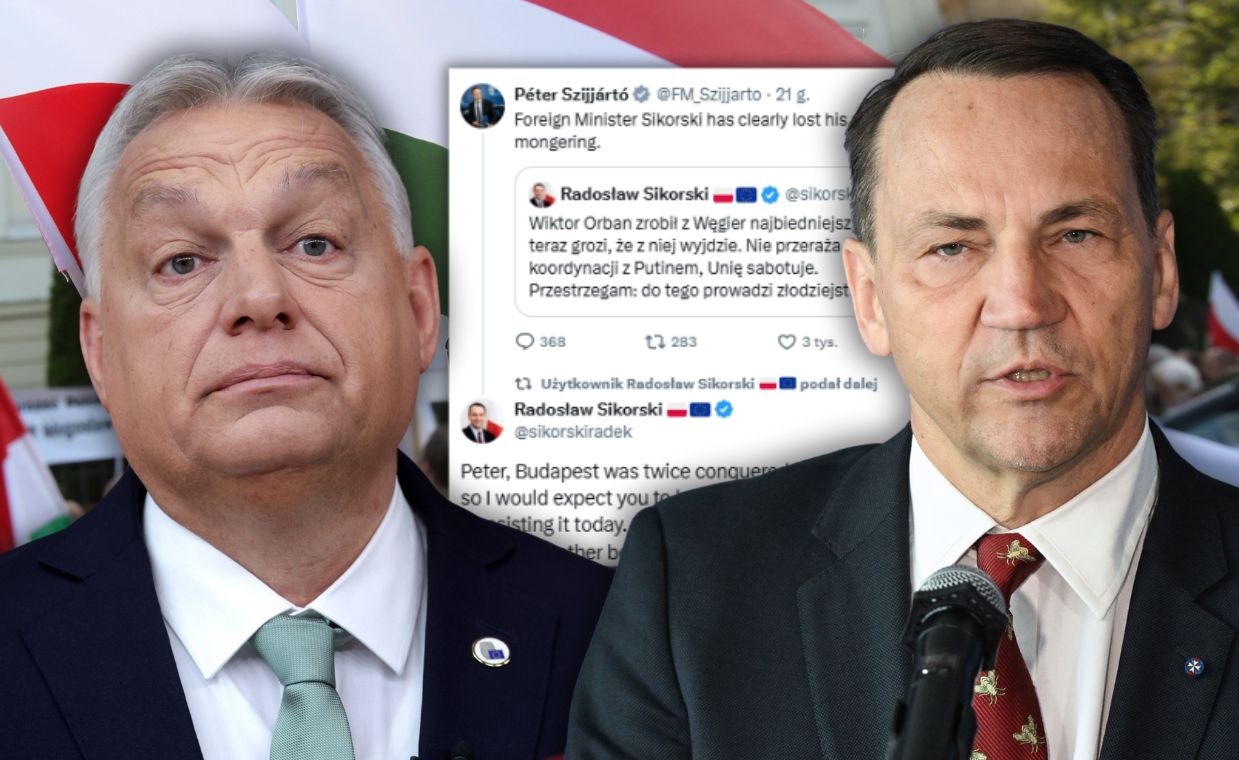 Napięcia między Polską a Węgrami. Sikorski kontra Szijjarto