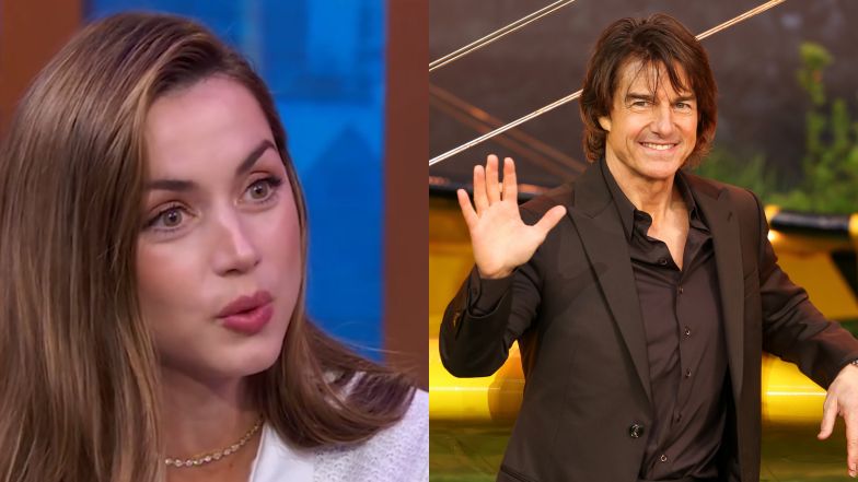 Ana de Armas reaguje na pytanie o Toma Cruise'a