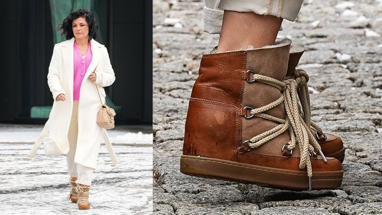 Katarzyna Cichopek pod studiem "Pytania na Śniadanie"