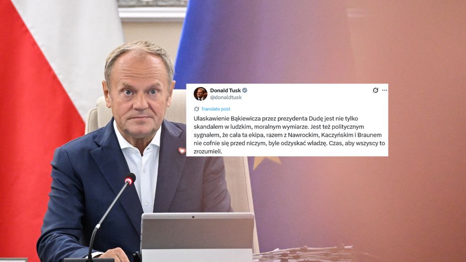 Donald Tusk o ułaskawieniu