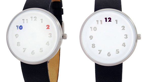 Bezwskazówkowy zegarek tarczowy 1