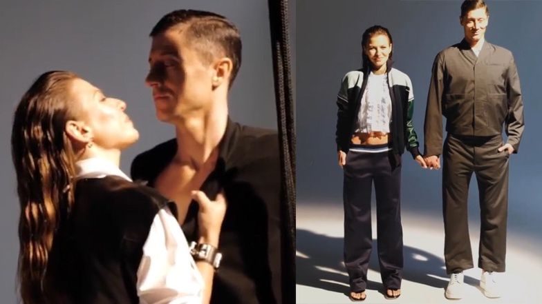 Anna i Robert Lewandowscy pozują dla niemieckiego magazynu "Icon"