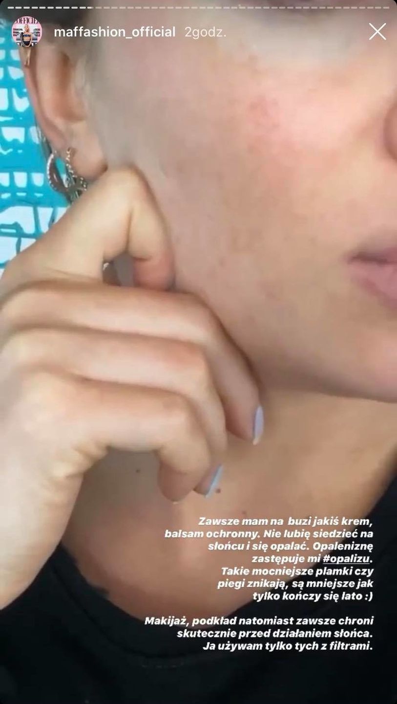 Julia Kuczyńska pokazała się bez makijażu