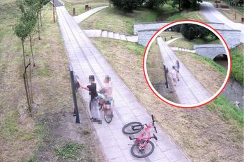 Ujęcia z Elbląga. Straż apeluje: AED to nie zabawka