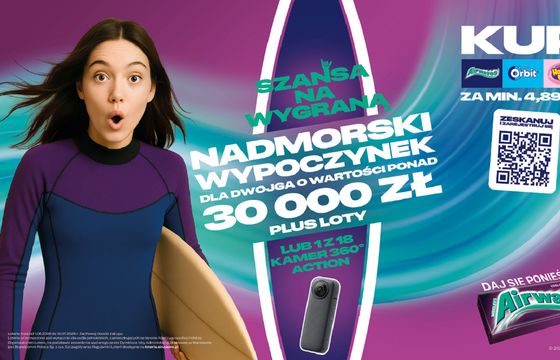 Marka Airwaves promowana kampanią i loterią