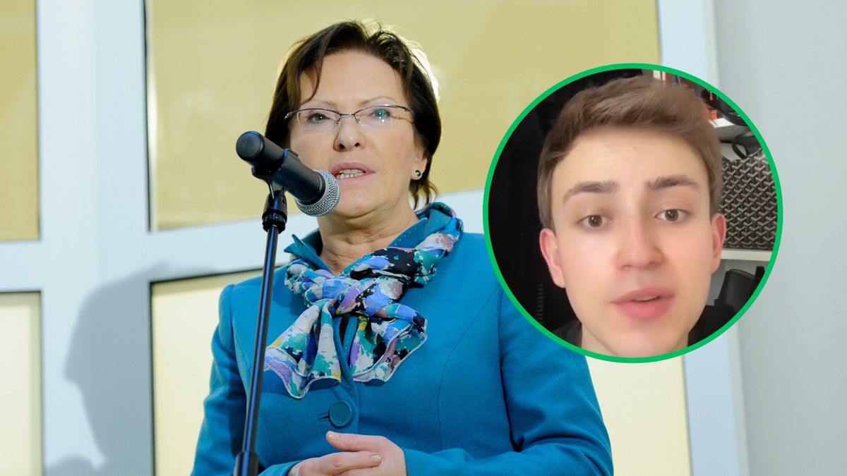 Młody tiktoker nie miał litości dla byłej pani premier