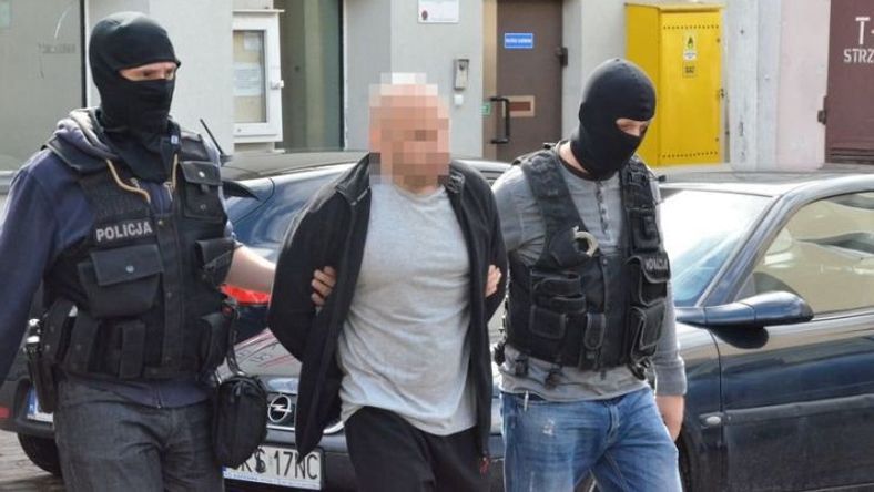 "Krystek" po zatrzymaniu przez policję