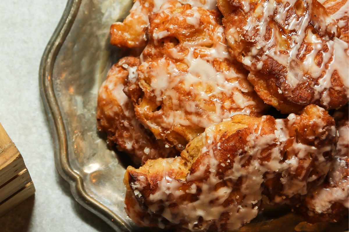 Plum fritters are a fall hit