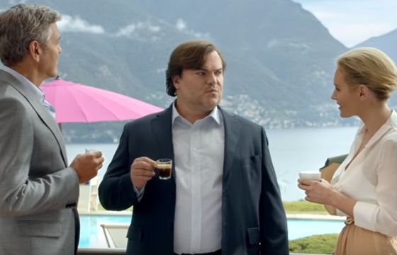 „What Else” - George Clooney poprawia Jacka Blacka w reklamie Nespresso (wideo)