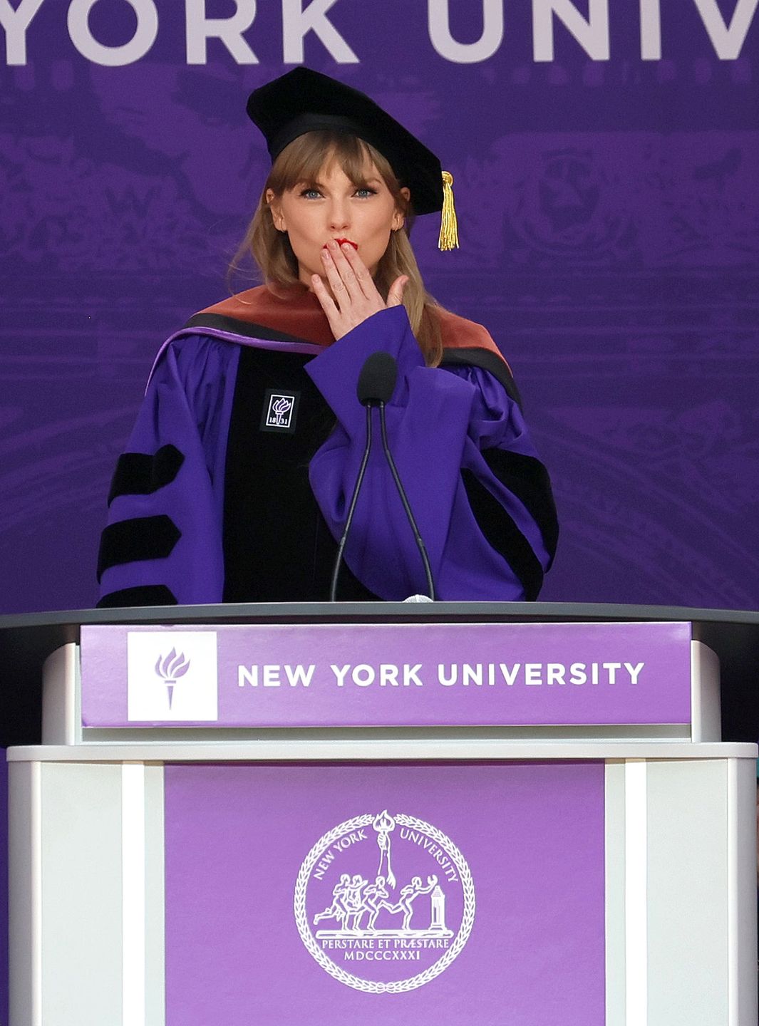 Taylor Swift odebrała honorowy doktorat