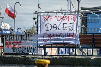 Protest armatorów. Drogi w miastach portowych zablokowane